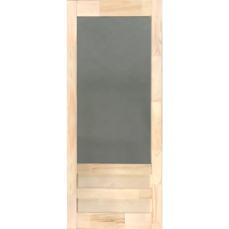 KIBY Unfinished Slab Screen Door Wayfair